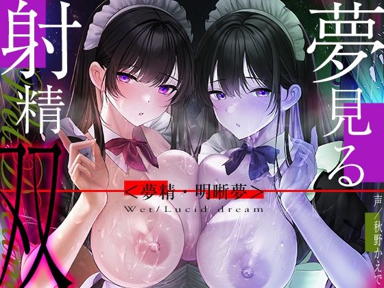 【6時間海馬コントロール】夢見る射精・双〜漏らすように発射する夢精で甘くずーっと続く快感をアナタに〜【双子の催●で明晰夢】❤｜ 中出し