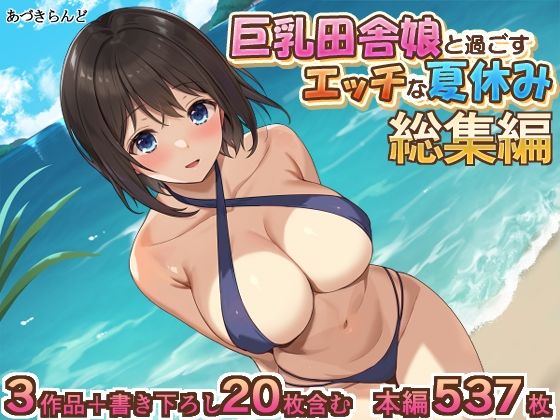 巨乳田舎娘と過ごすエッチな夏休み1・2・3総集編❤｜巨乳田舎娘と過ごすエッチな夏休み イラスト・CG集