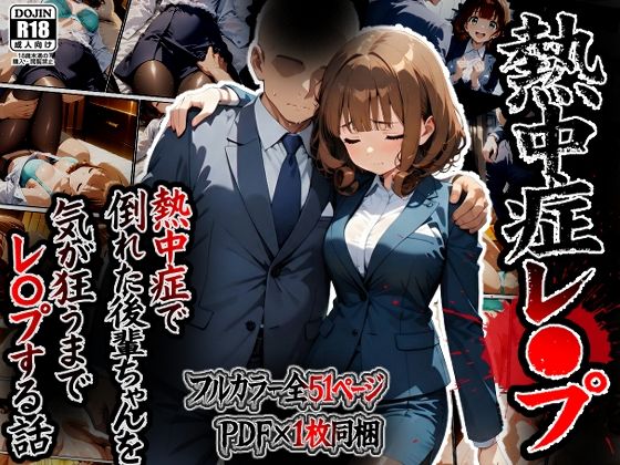 熱中症で倒れた後輩ちゃんをレ〇プする話❤｜ 辱め